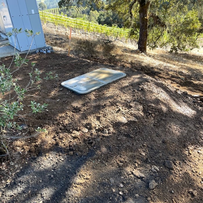 Box backfilled