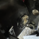 Burned compressor