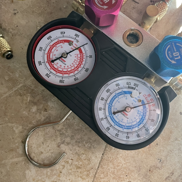 Compressor is in vacuum