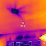 Ceiling fixture air leak