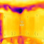 Kitchen cabinet drop soffit unsealed