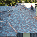 Natural slate roof