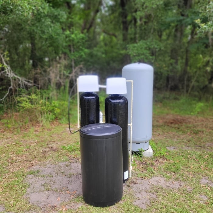 Iron Sulfur Filter with a Water Softener