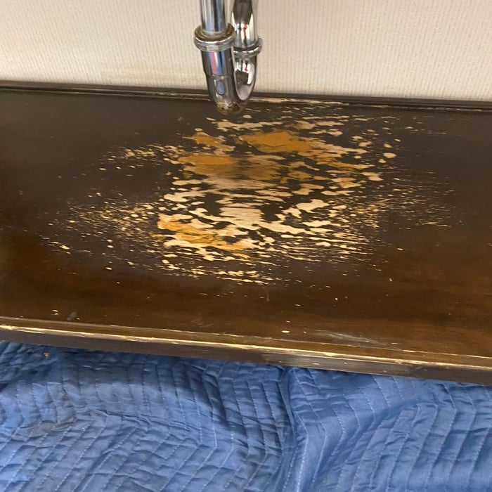 Vanity - Water Damage