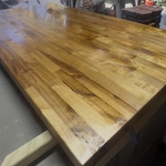 Butcher block protection