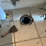 New closet ring and wood screws