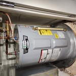 installing water heater