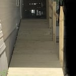 Ramp Built and Stained