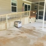 Ramp Built and Stained