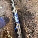 Irrigation pipe repair