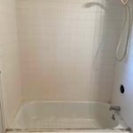 Bathroom shower install