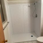 Bathroom shower install