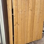 Privacy gate install