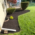 Mulch and bush trimming