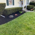 Mulch and bush trimming