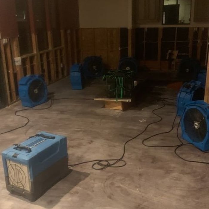 air moving and dehumidifying