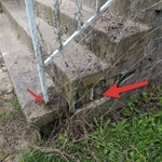 Failing Concrete steps
