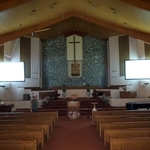 Projector in Church