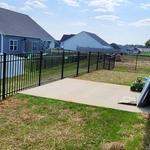 Black Aluminum ornamental