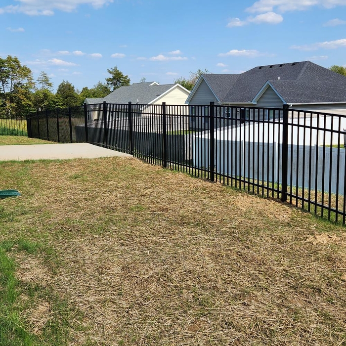 Black Aluminum ornamental