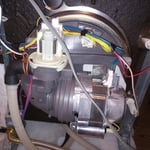 Circulation pump and sump replacement - before
