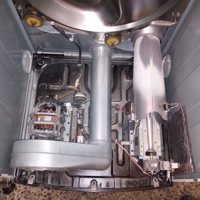 Maytag dryer interior link cleaning