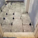 Tile work