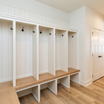 Lockers with Shiplap Back