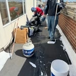 Re-roof the flat roof
