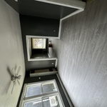 down stairs