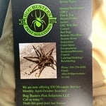 Bug Busters Pest Solutions Door Hanger