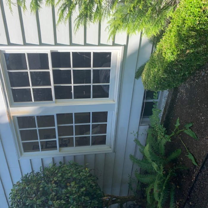 Before Double Concrete Egress