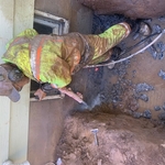 Discovering a boil out in the foundation