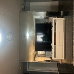 Vew of the old tv wall