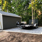 trailer parking pad