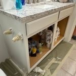 Kitchen cabinet painting