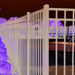 Metal fence