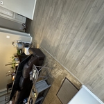 Kitchen to living room transition