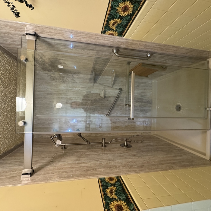 2 day Walk-in shower conversion
