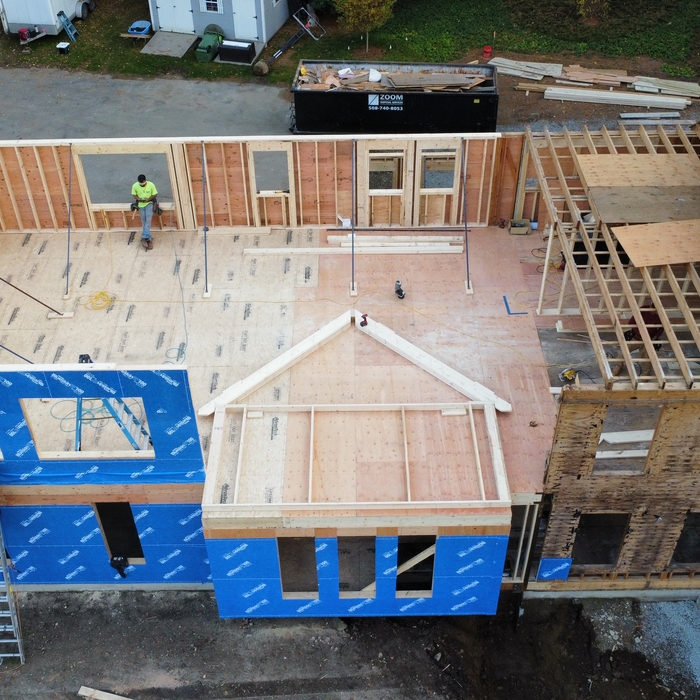 New front gable