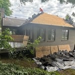 Back side of house