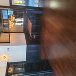 2nd booth with full chandelier