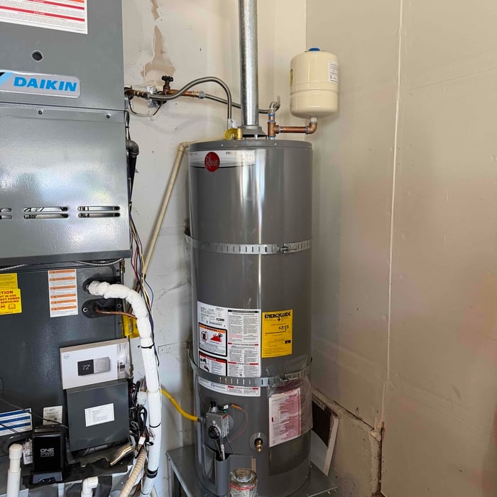 Water Heater install