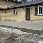Concrete Pad Extended