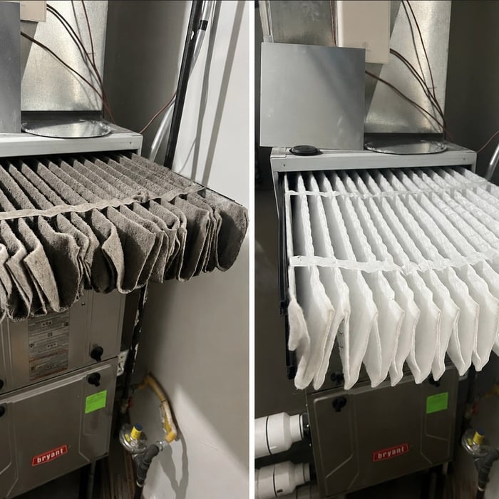 Air Duct Cleaning Job
