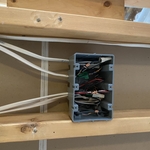 Rough in switch wires