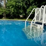 water cleared