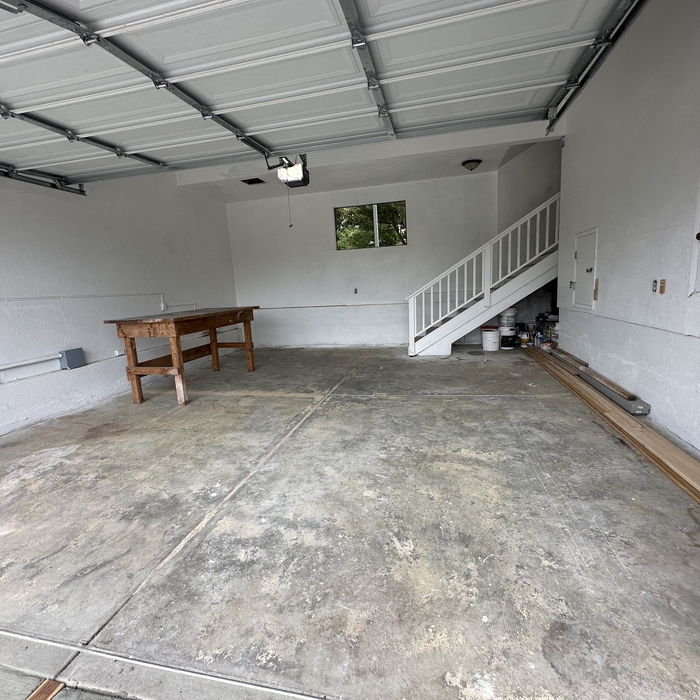 Garage epoxy coating