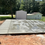 Concrete foundation