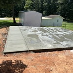 Concrete foundation